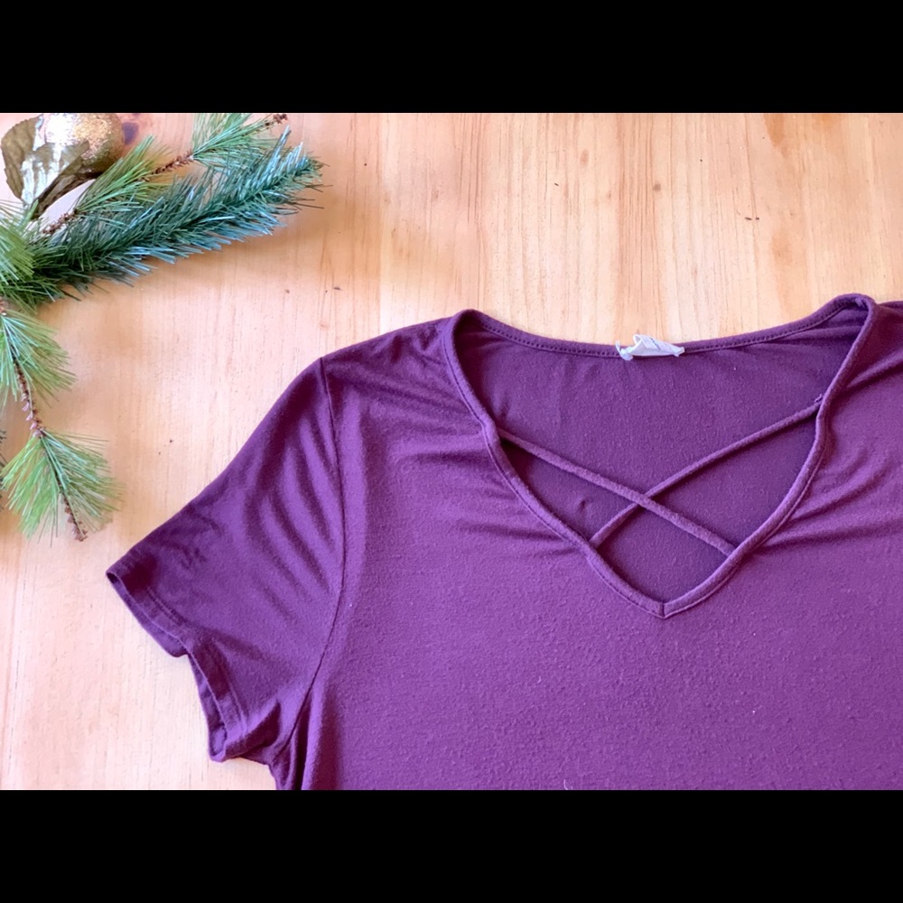 Emory Park Dulce Short Sleeve Knit Top